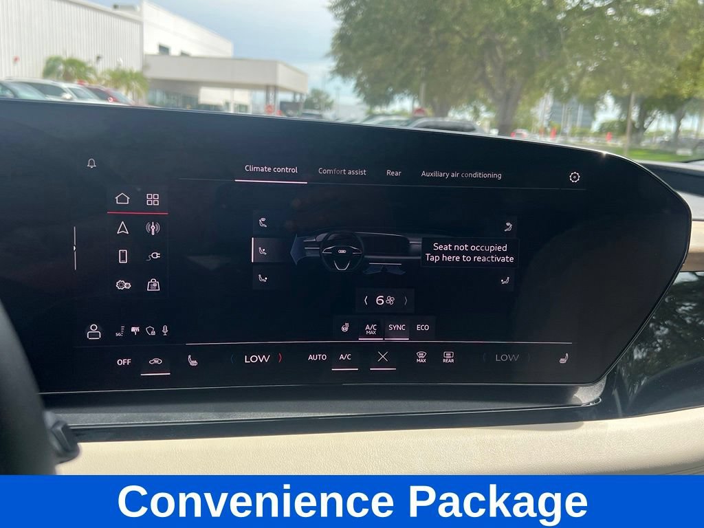 Used 2025 Audi Q6 e-tron Premium w/ Convenience Package RWD image 15