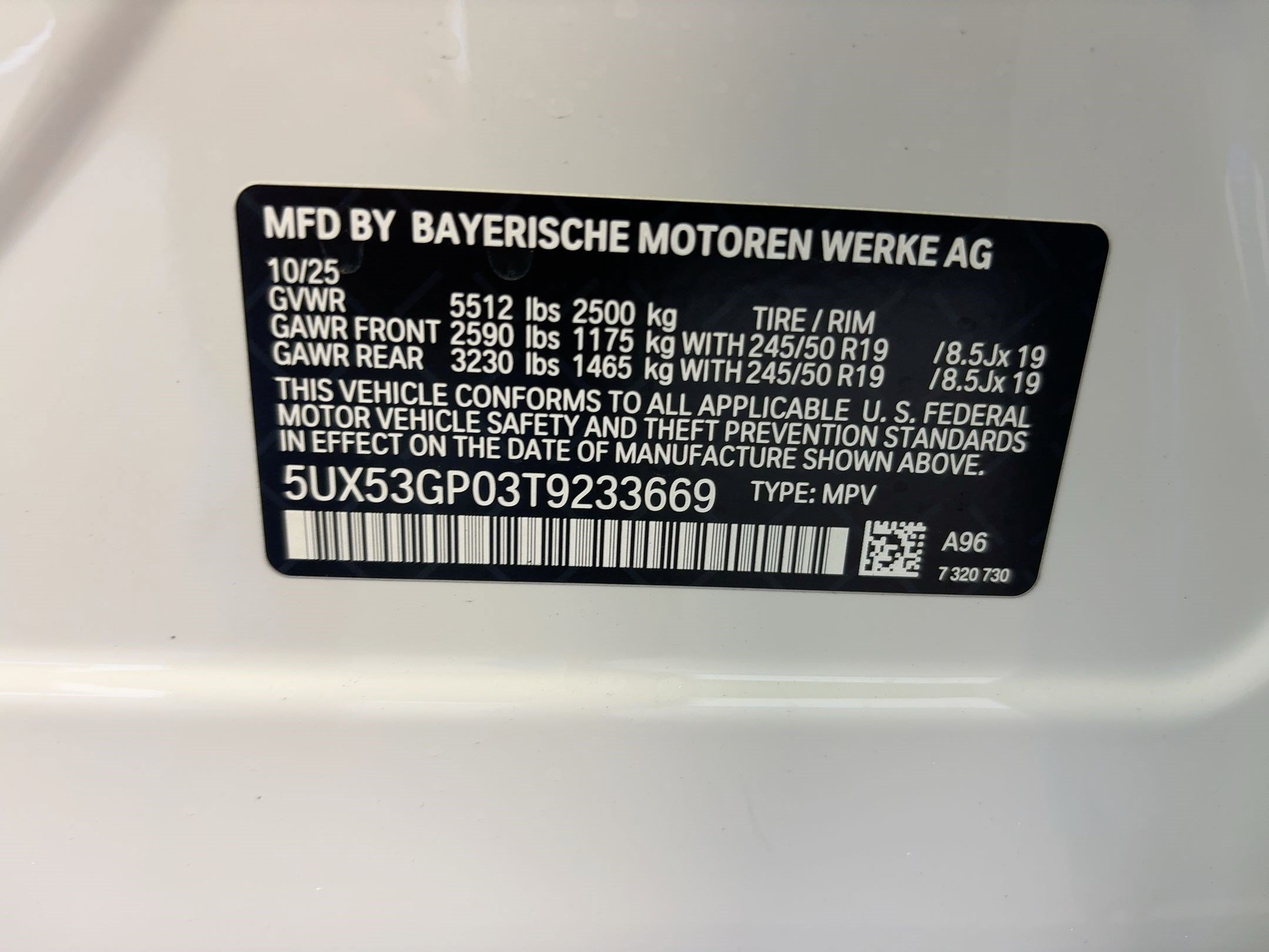 New 2026 BMW X3 xDrive30i w/ Convenience Package AWD/4WD image 20