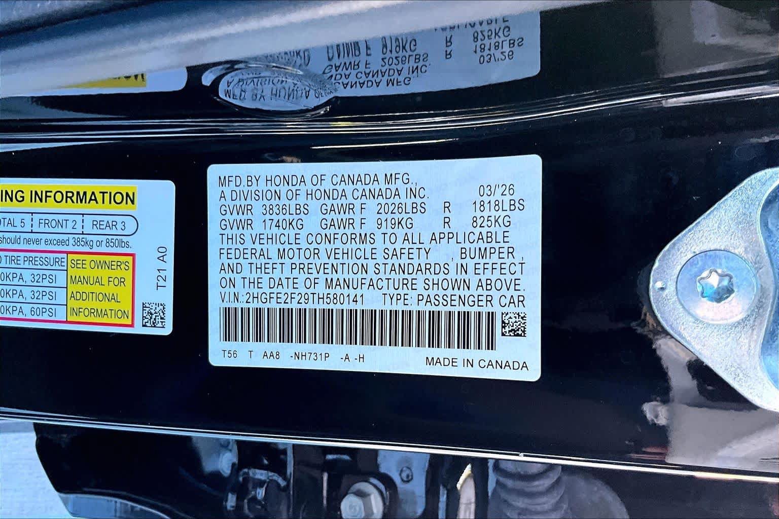 Used 2026 Honda Civic LX image 34