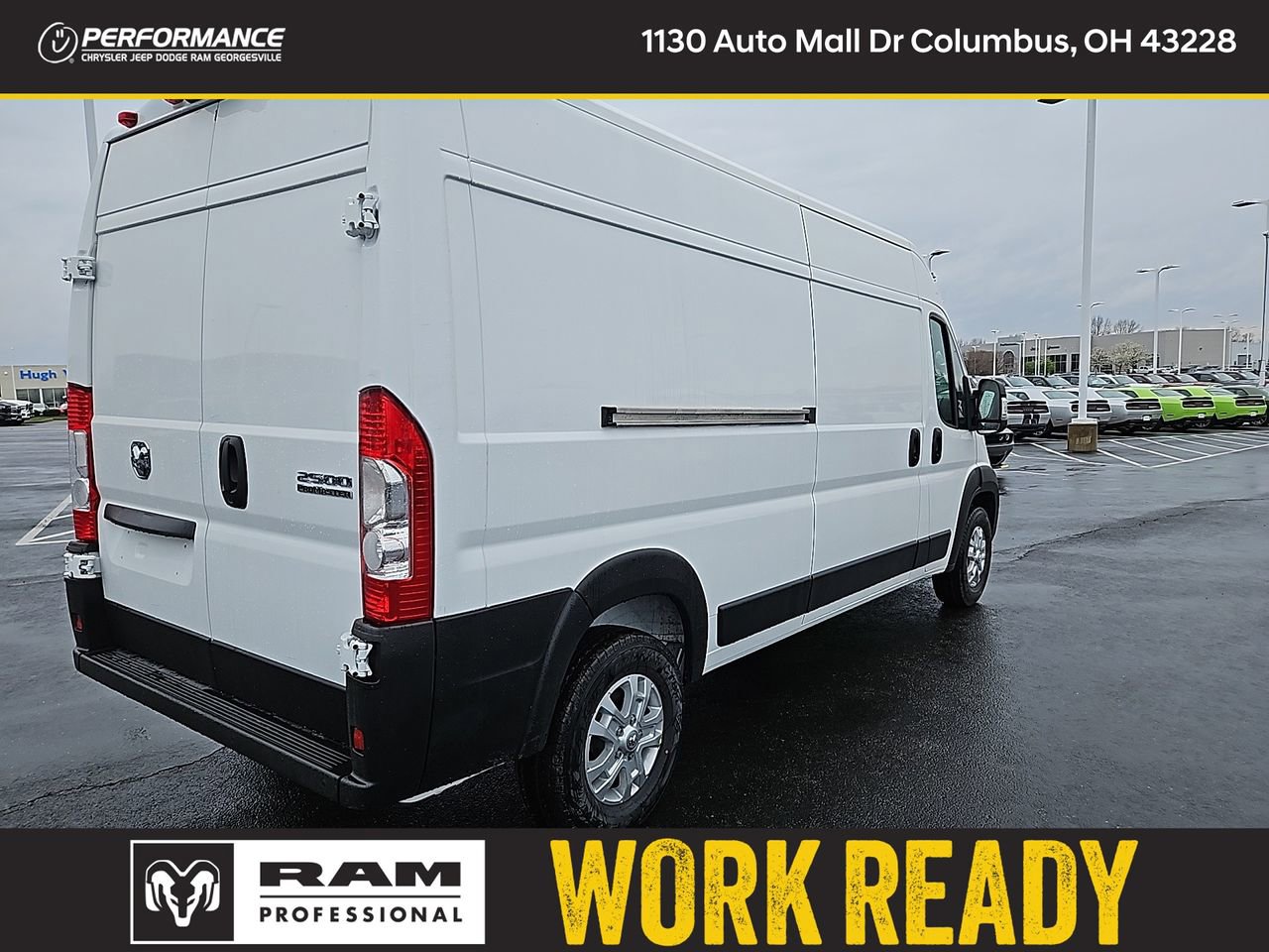 New 2025 RAM ProMaster 2500 w/ Quick Order Package 22G SLT image 3