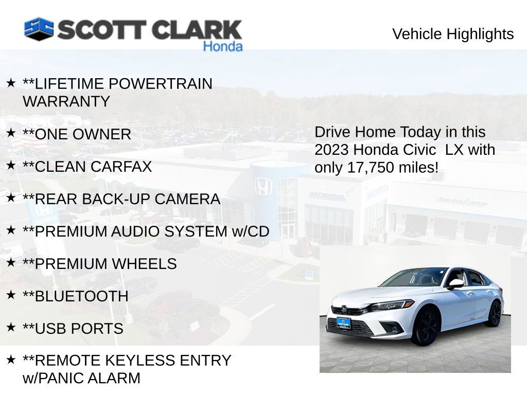 Used 2023 Honda Civic LX image 11
