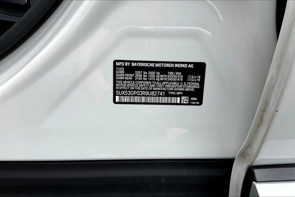 Used 2024 BMW X3 xDrive30i w/ Convenience Package AWD/4WD image 19