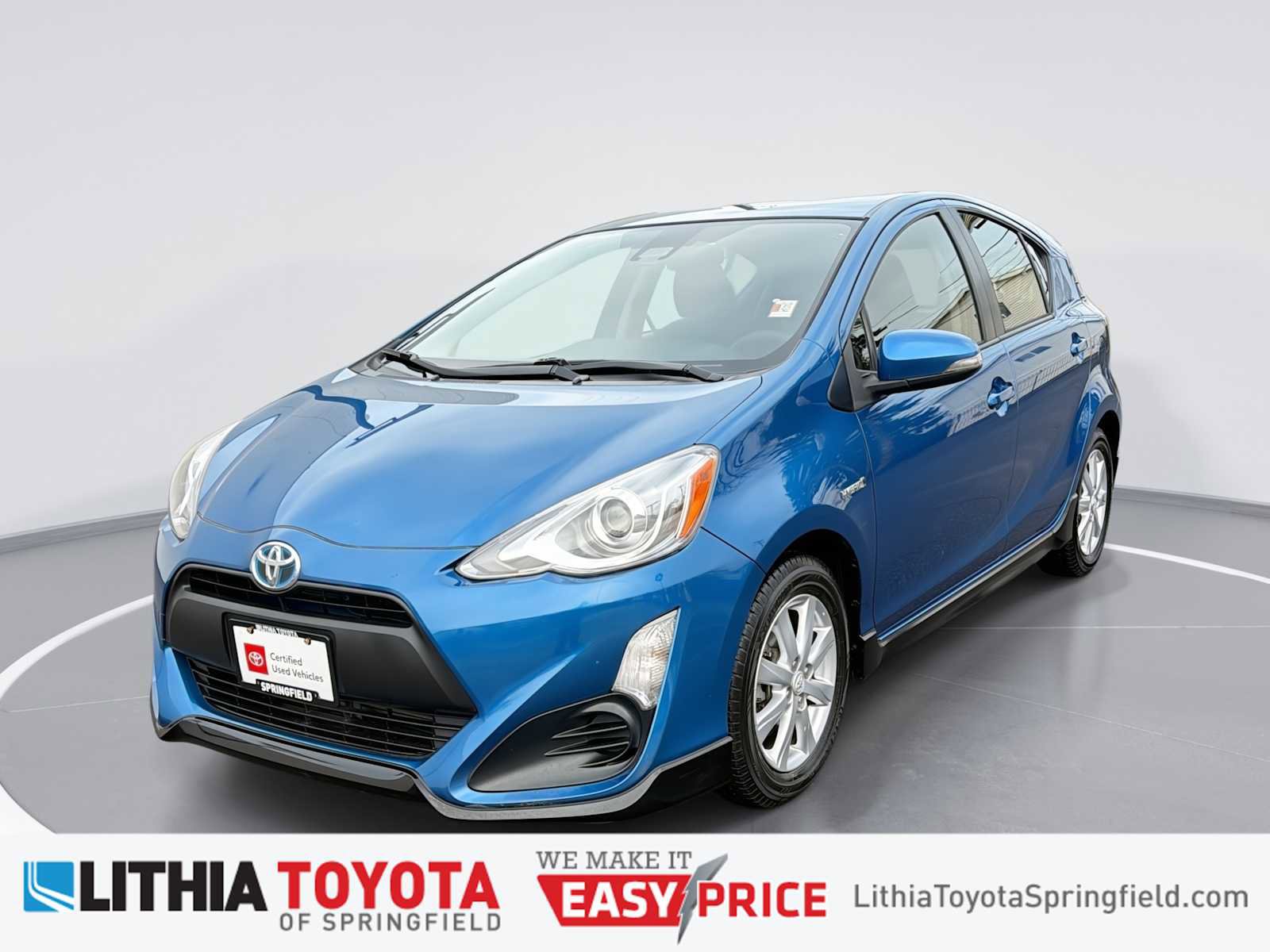 Certified 2017 Toyota Prius C Two