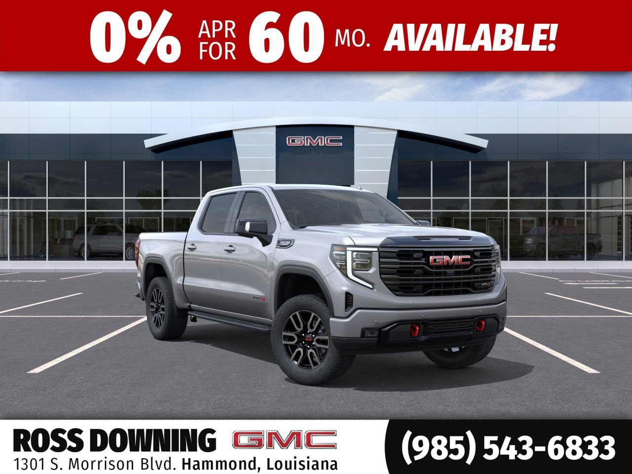 New 2026 GMC Sierra 1500 AT4 w/ AT4 Premium Package AWD/4WD image 1