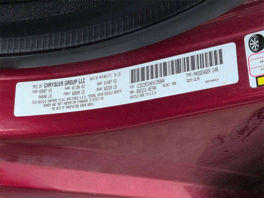 Used 2014 Chrysler 200 Limited w/ Sun/Sound Group image 27