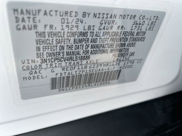 Used 2024 Nissan Kicks SV FWD image 26