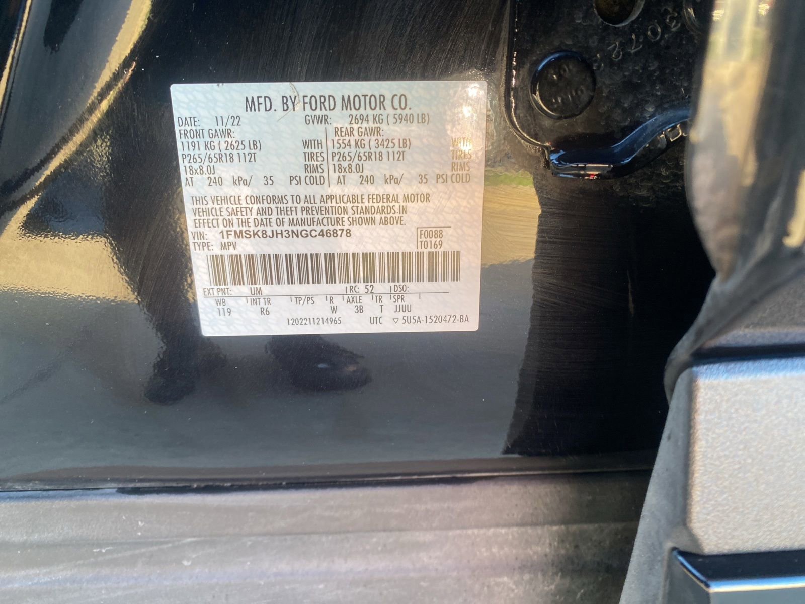 Used 2022 Ford Explorer Timberline w/ Timberline Technology Package AWD/4WD image 14