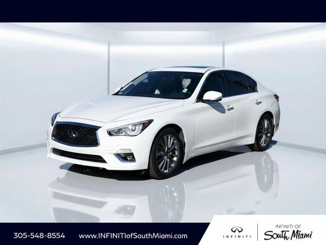 Used 2023 INFINITI Q50 Luxe w/ Cargo Package