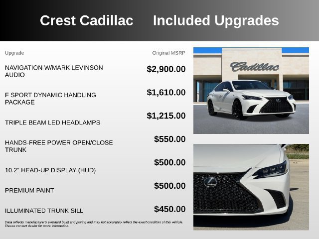 Used 2022 Lexus ES 350 F Sport FWD image 5