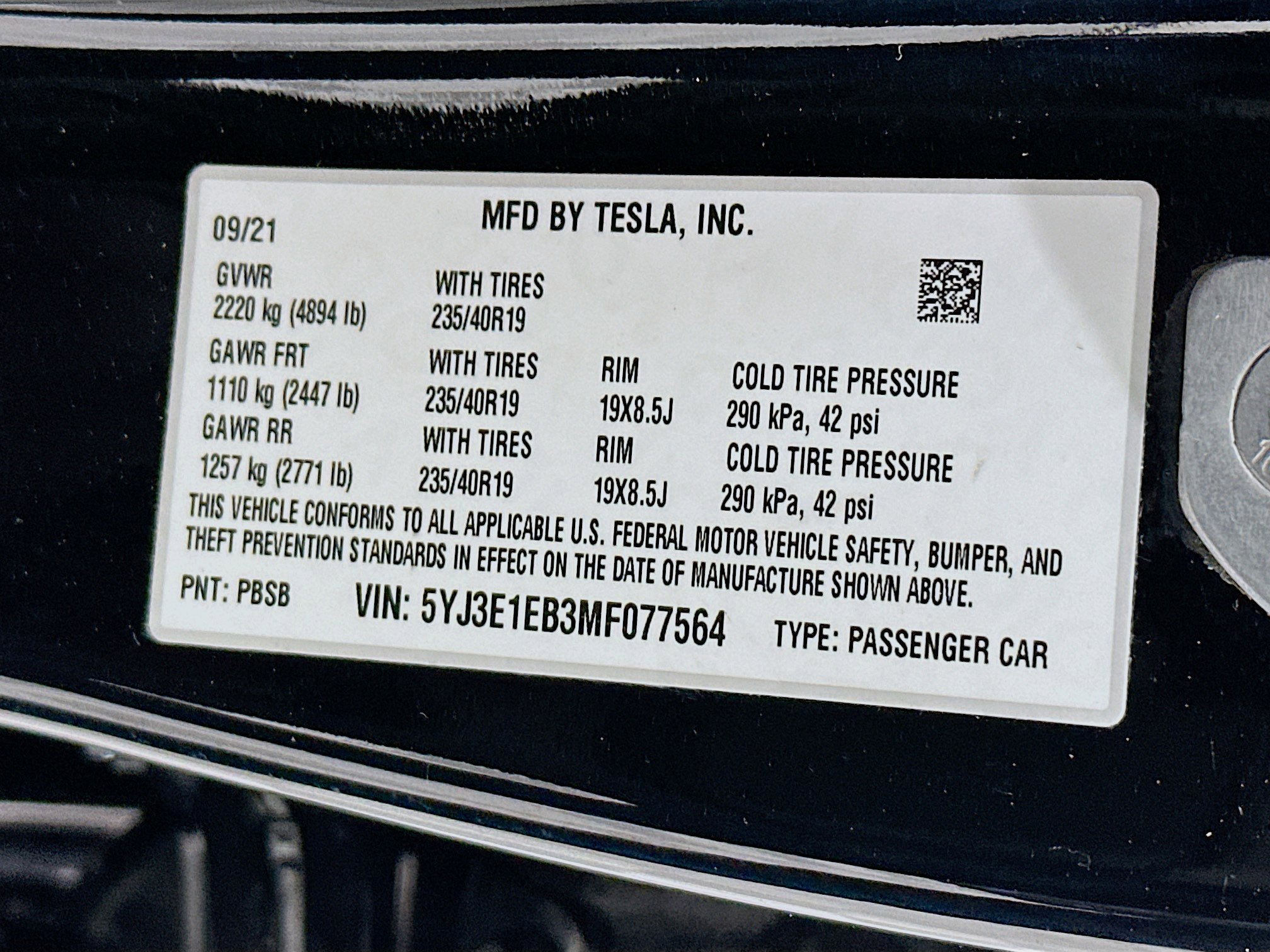 Used 2021 Tesla Model 3 Long Range image 12