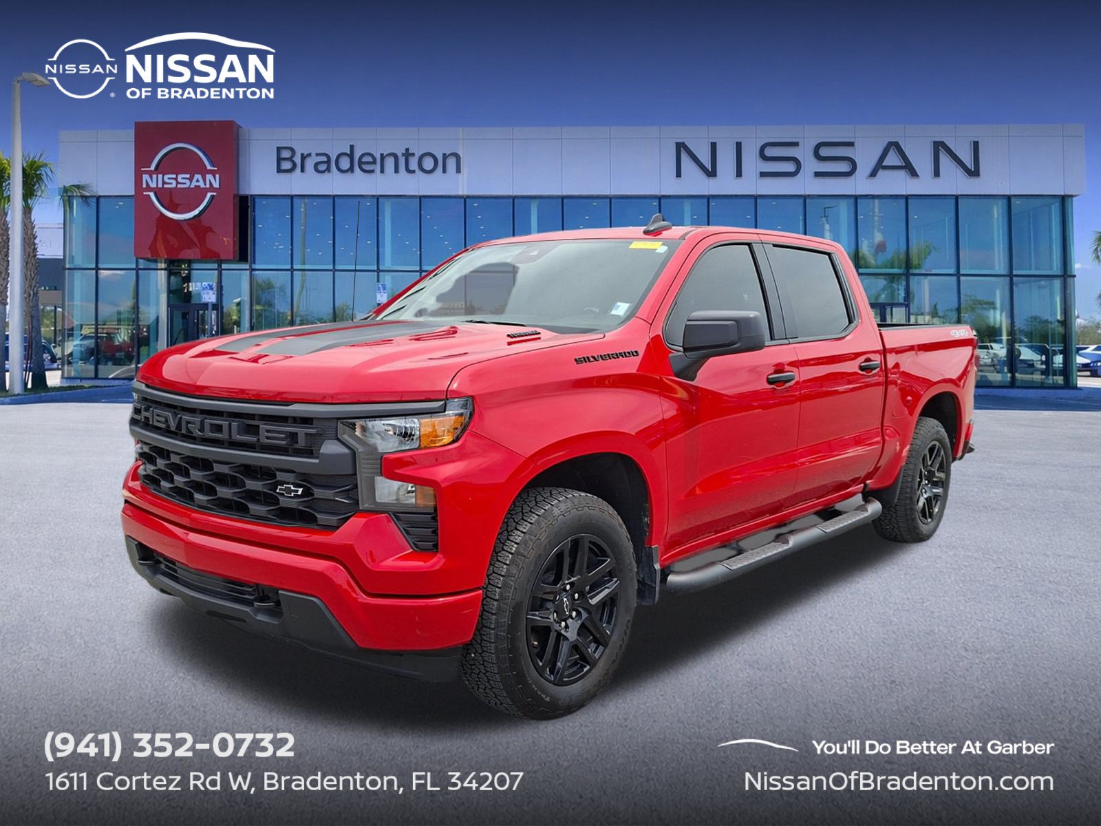 Used 2025 Chevrolet Silverado 1500 Custom w/ Rally Edition AWD/4WD image 1