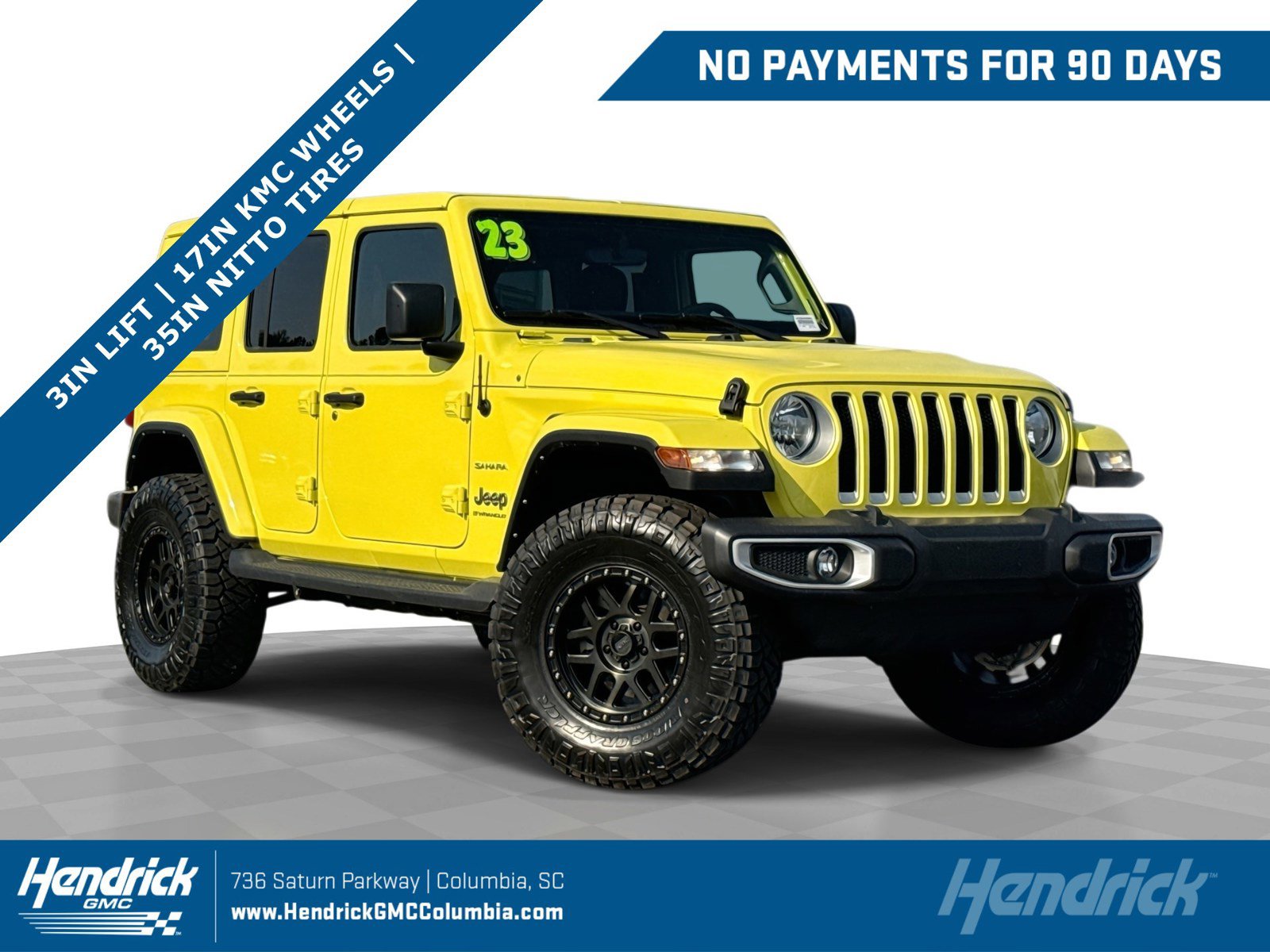 Used 2023 Jeep Wrangler Unlimited Sahara