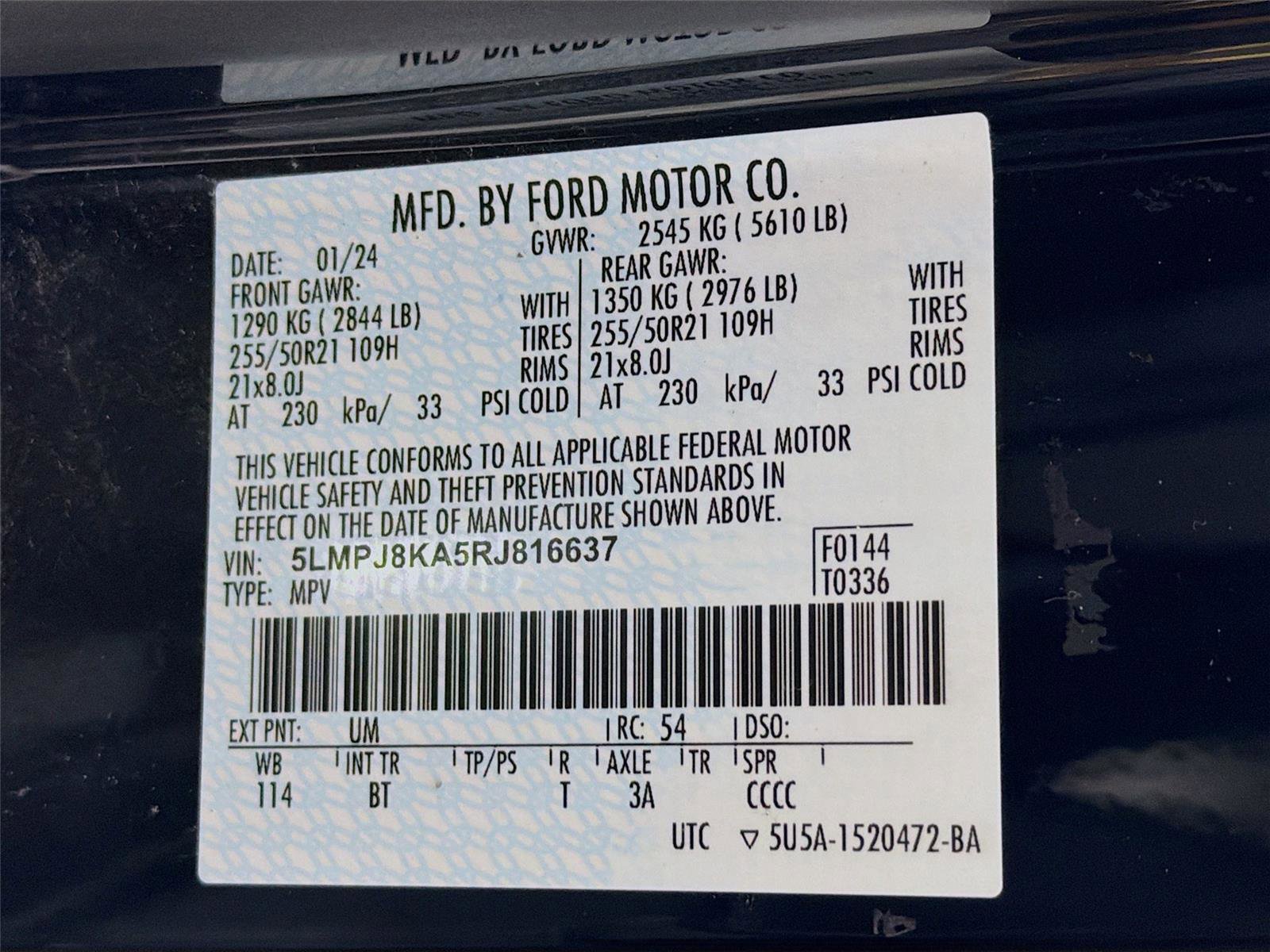 Used 2024 Lincoln Nautilus Reserve image 31