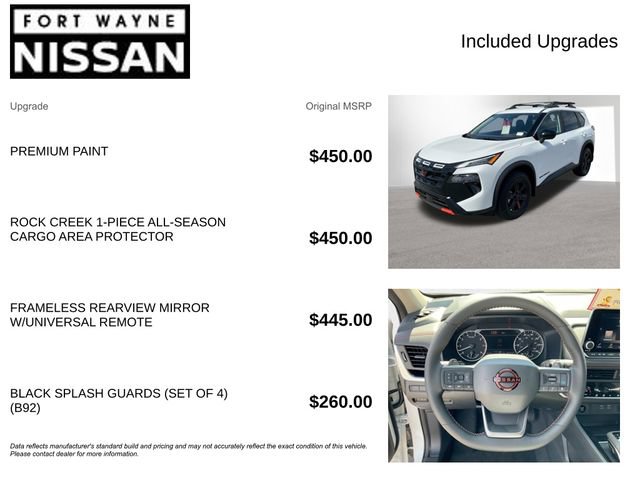 New 2026 Nissan Rogue SV AWD/4WD image 4