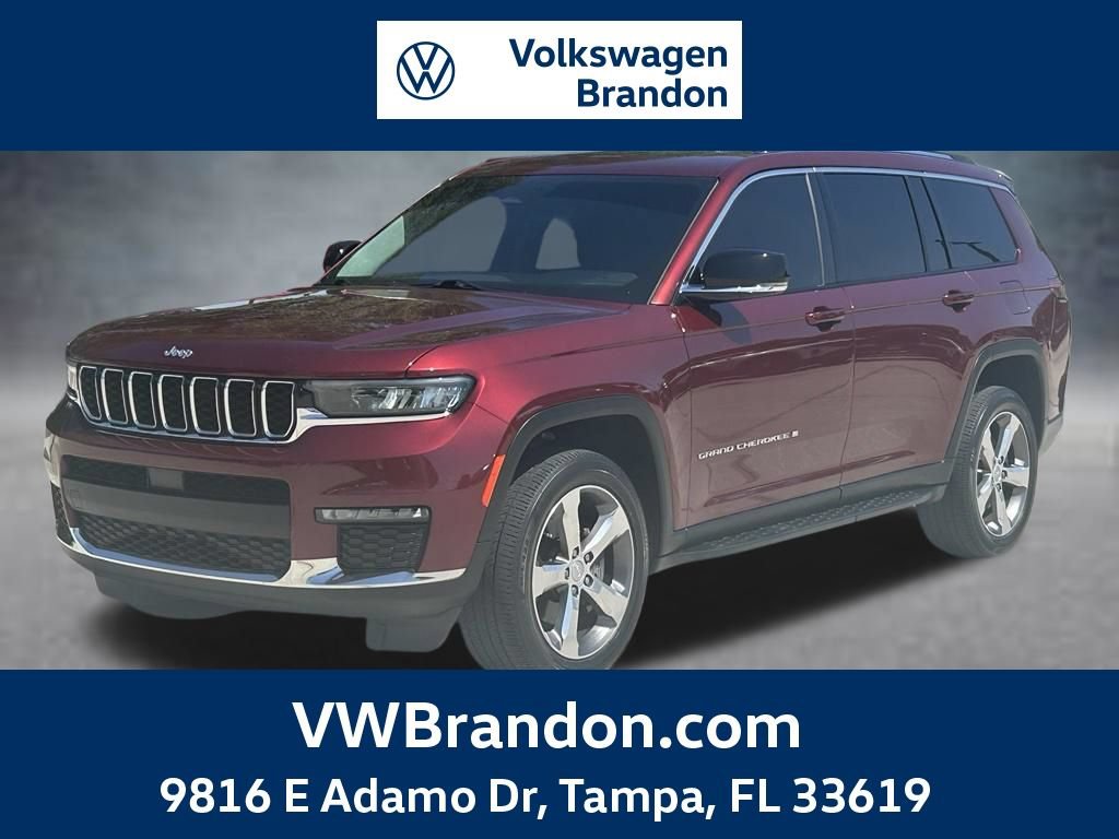 Used 2021 Jeep Grand Cherokee L Limited AWD/4WD image 1