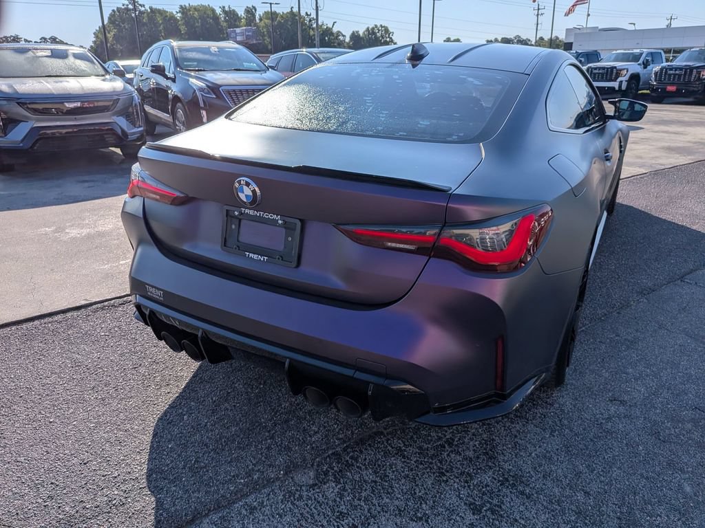 Used 2021 BMW M4 Competition w/ Parking Assistance Package RWD image 4