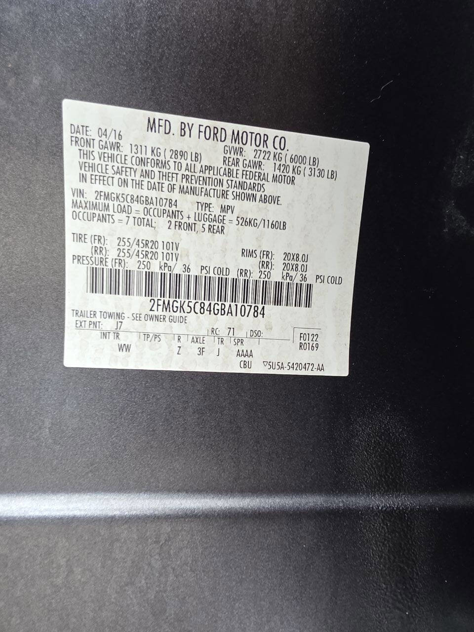 Used 2016 Ford Flex SEL w/ Equipment Group 202A image 25