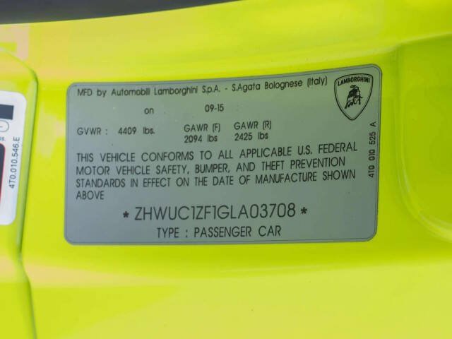 Used 2016 Lamborghini Huracan LP 610-4 Avio AWD/4WD image 29