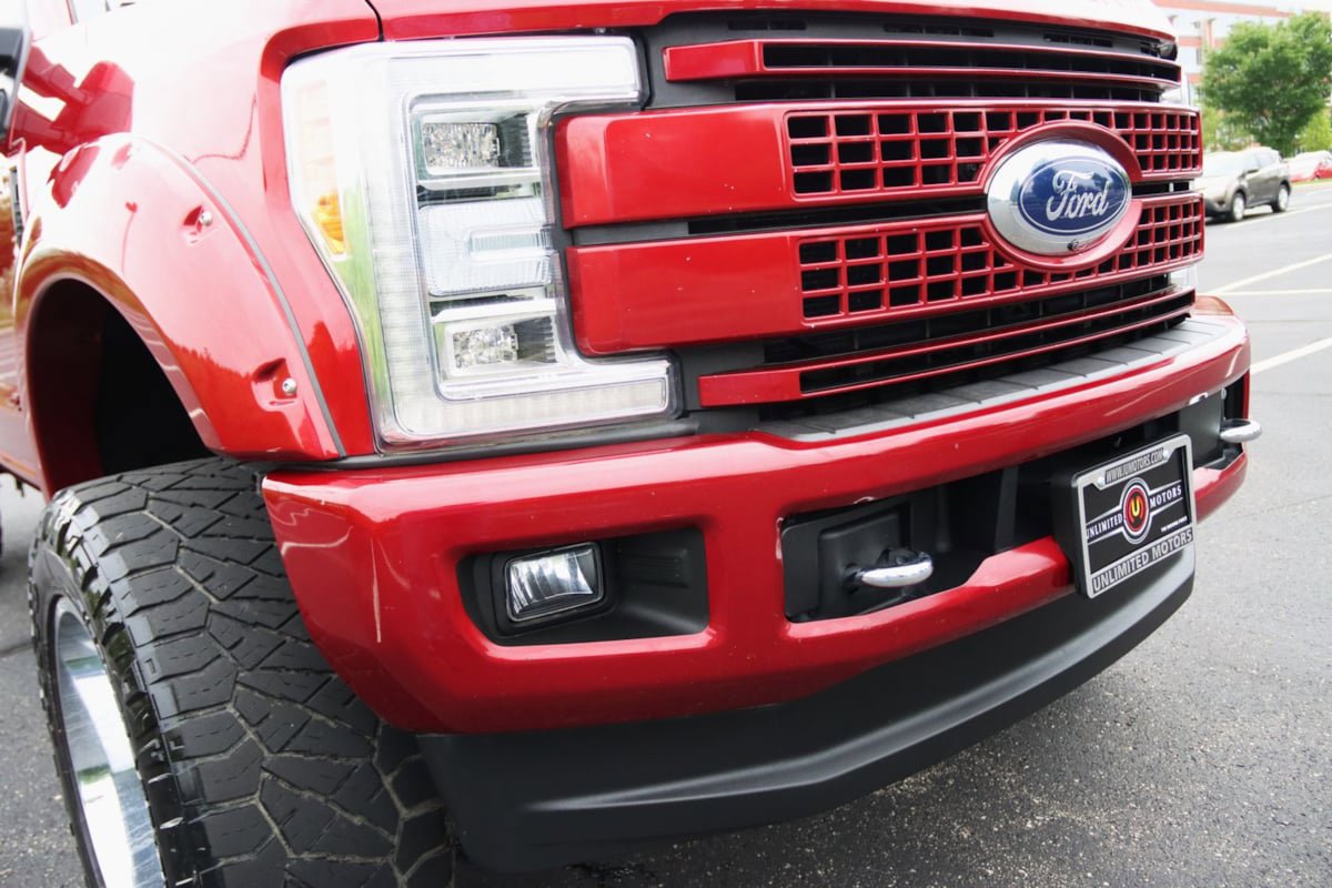 Used 2019 Ford F350 Platinum w/ Platinum Ultimate Package AWD/4WD image 74