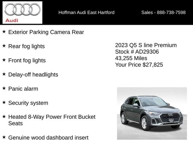 Used 2023 Audi Q5 2.0T Premium w/ Convenience Package AWD/4WD image 30