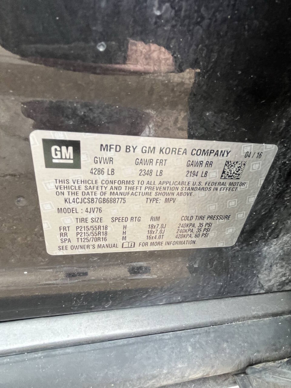 Used 2016 Buick Encore Leather FWD image 33