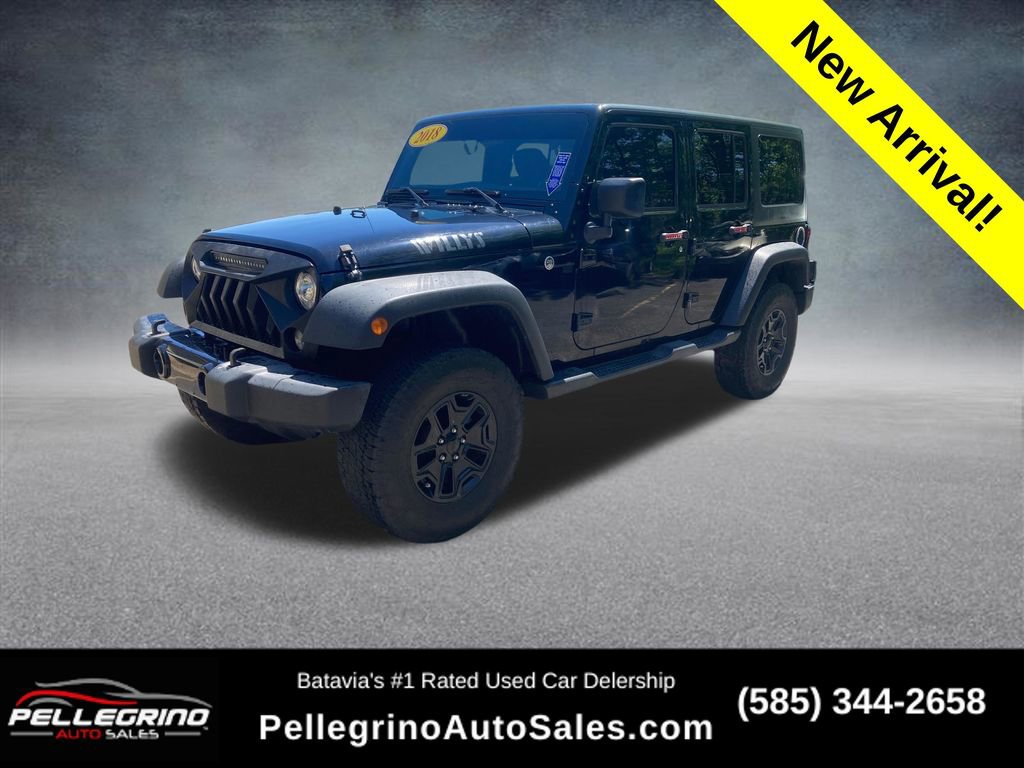 Used 2018 Jeep Wrangler Unlimited Sport w/ Quick Order Package 24W