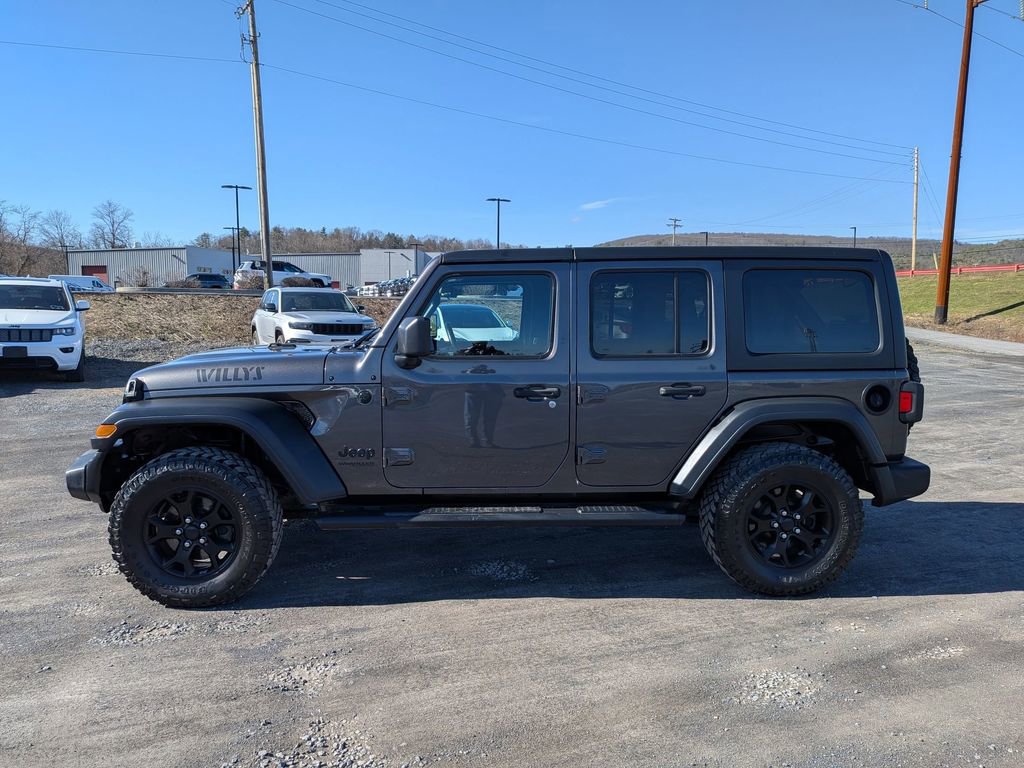 Used 2020 Jeep Wrangler Unlimited Willys image 7