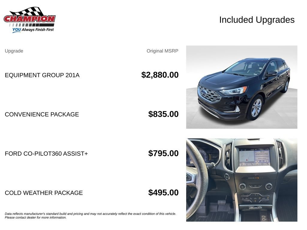 Used 2019 Ford Edge SEL w/ Equipment Group 201A AWD/4WD image 7