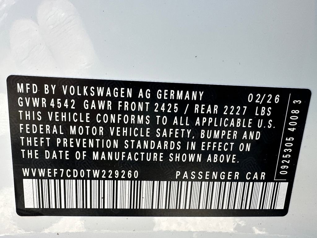 New 2026 Volkswagen Golf w/ Euro Style Package AWD/4WD image 28