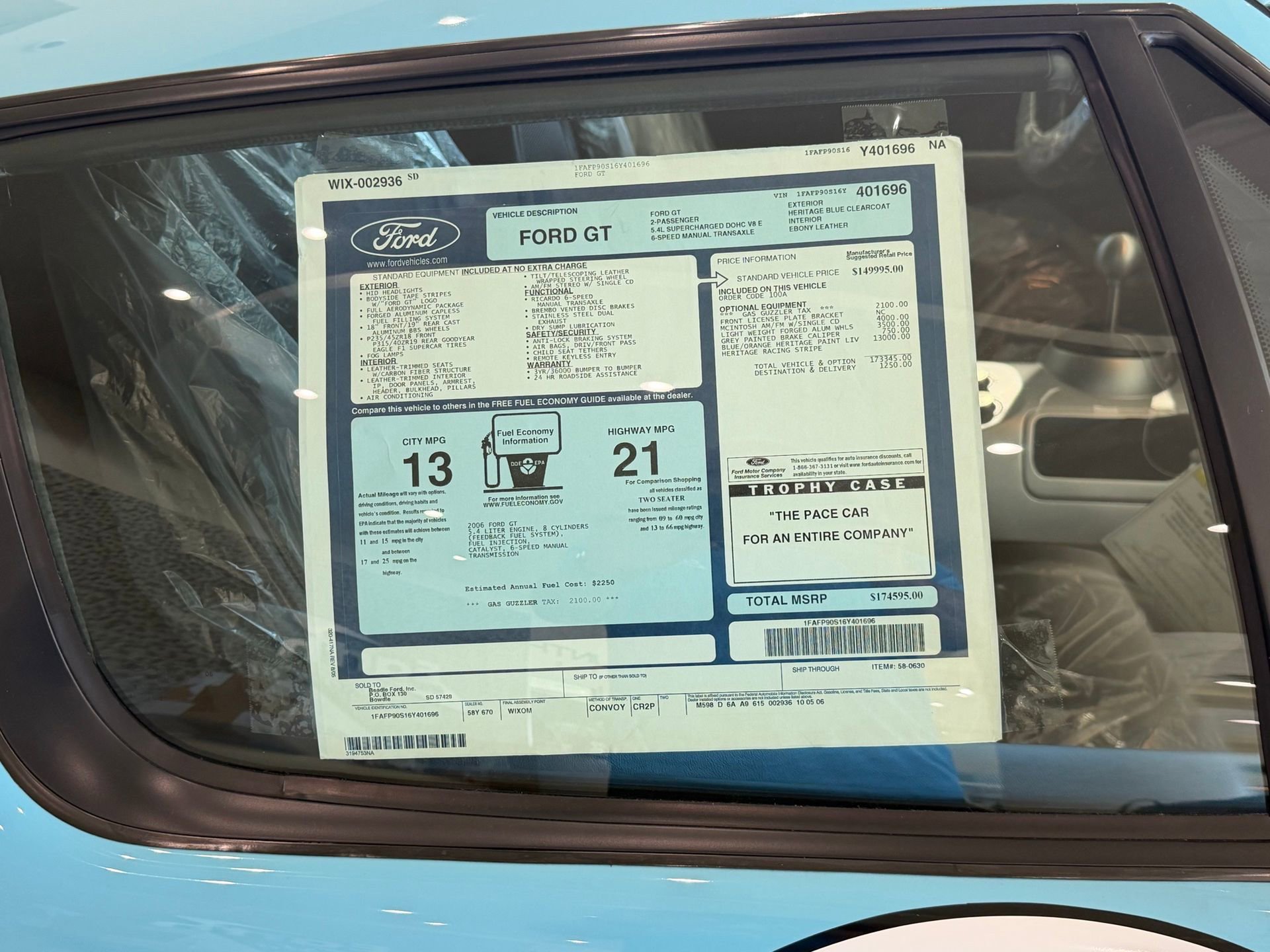 Used 2006 Ford GT RWD image 99