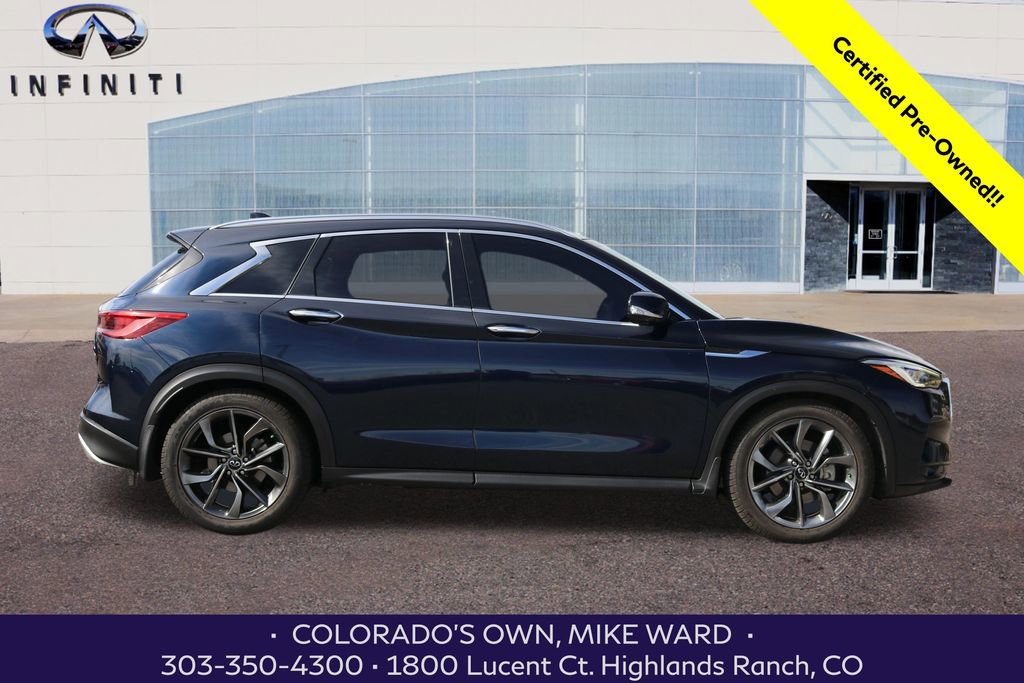 Certified 2021 INFINITI QX50 Autograph w/ Premium White Leather Package image 7