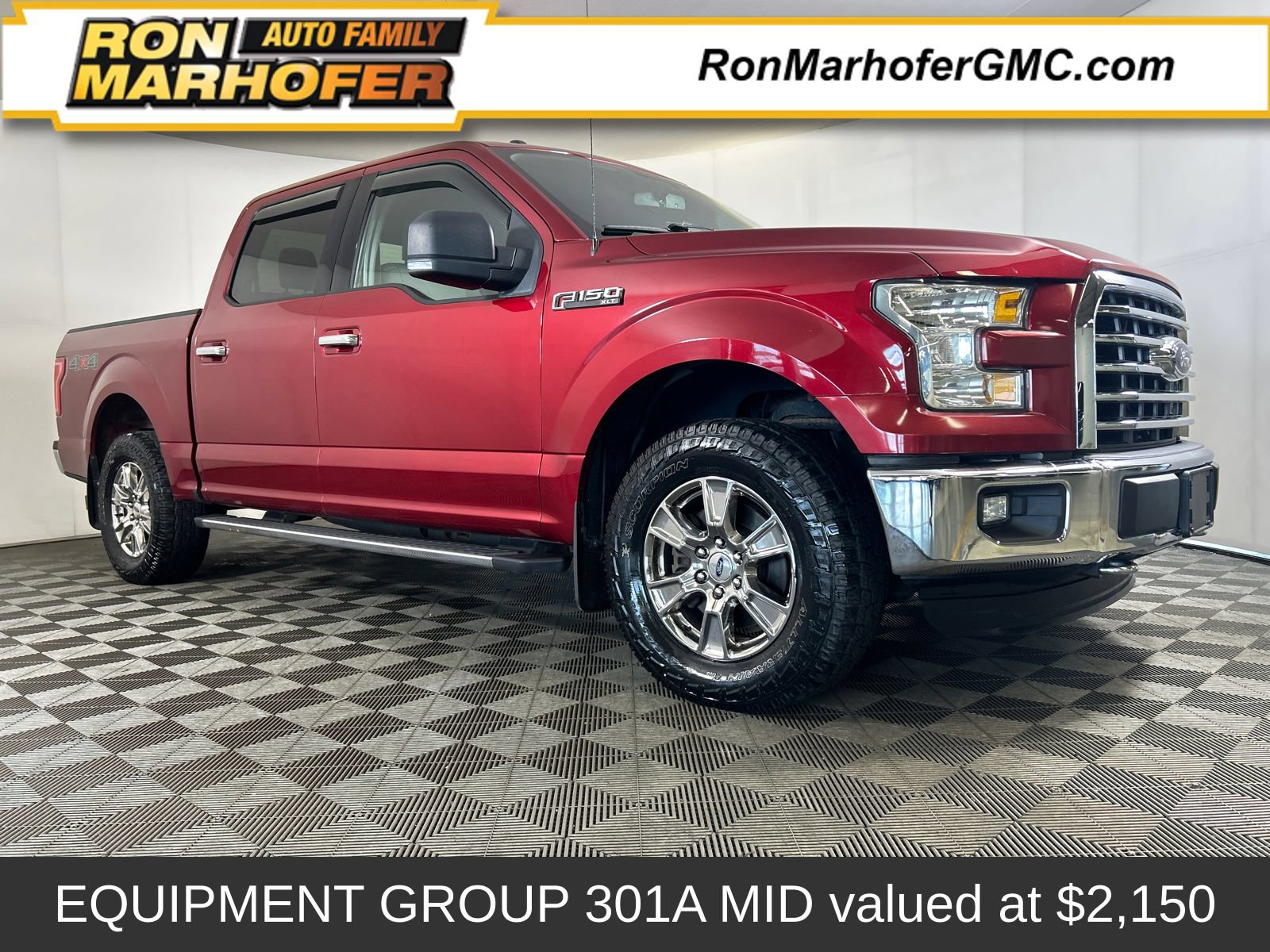 Used 2015 Ford F150 XLT w/ Equipment Group 301A Mid