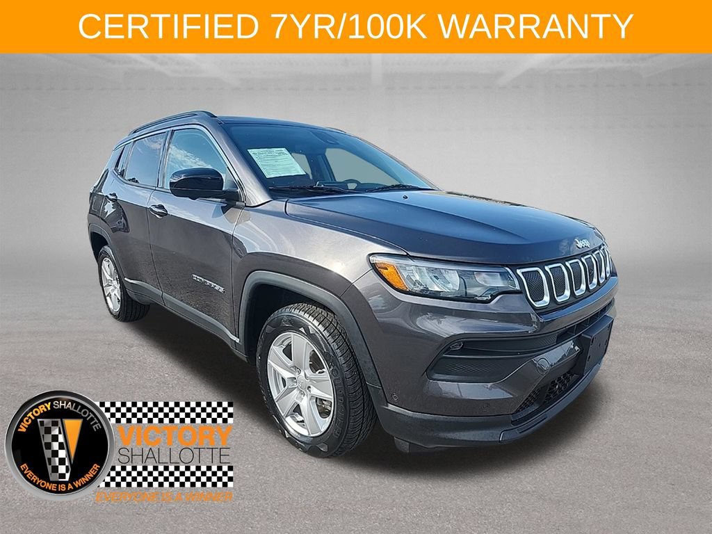 Certified 2022 Jeep Compass Latitude w/ Sun and Sound Group