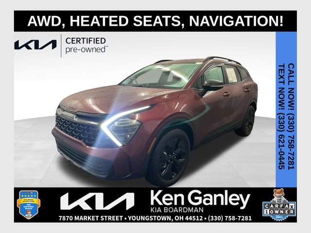 Certified 2025 Kia Sportage X-Line