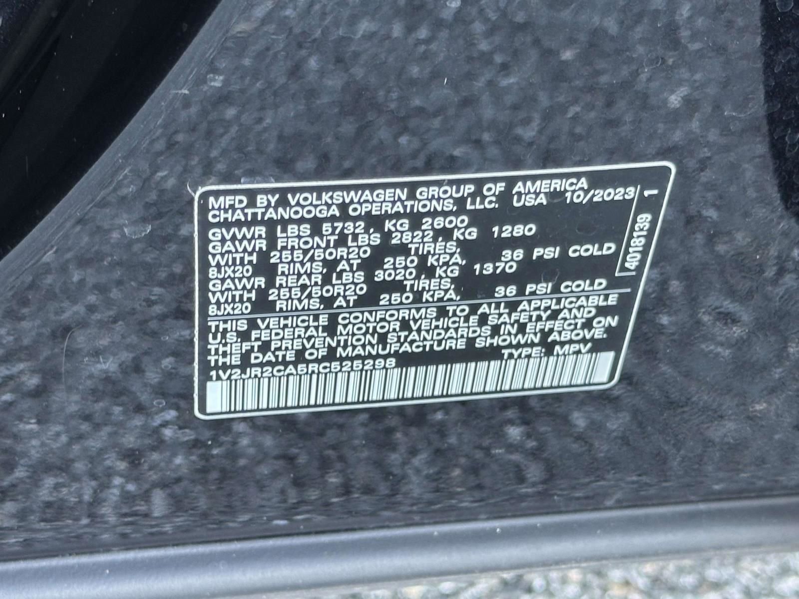 Used 2024 Volkswagen Atlas SE image 26