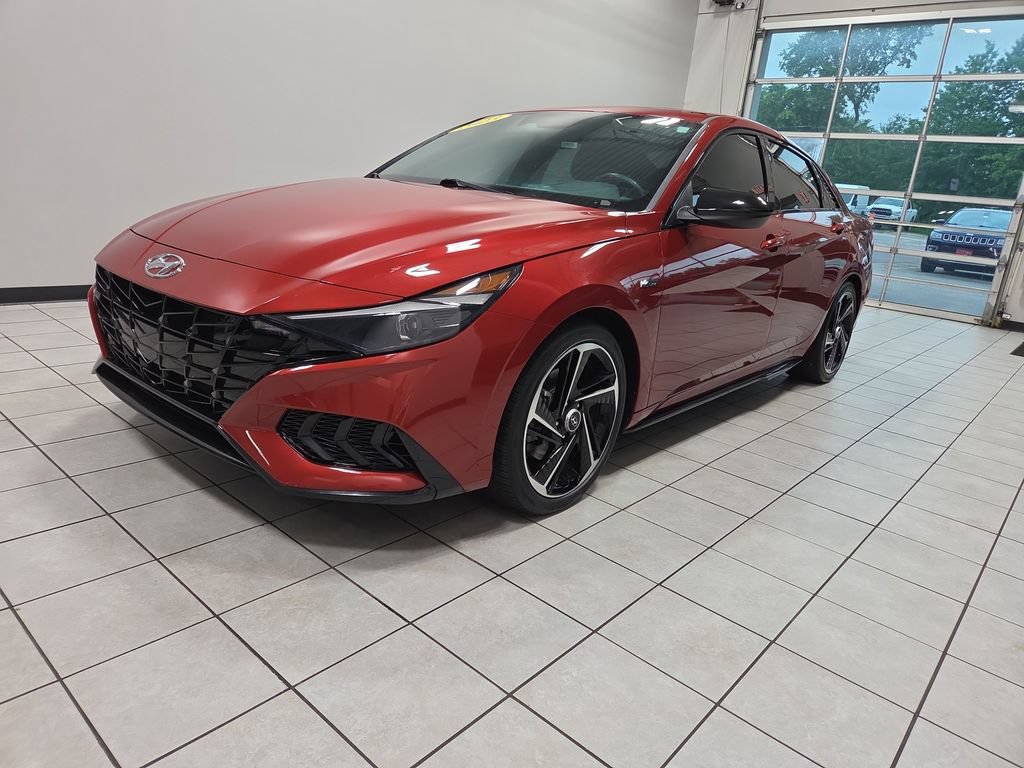 Used 2023 Hyundai Elantra N Line w/ Cargo Package FWD image 8