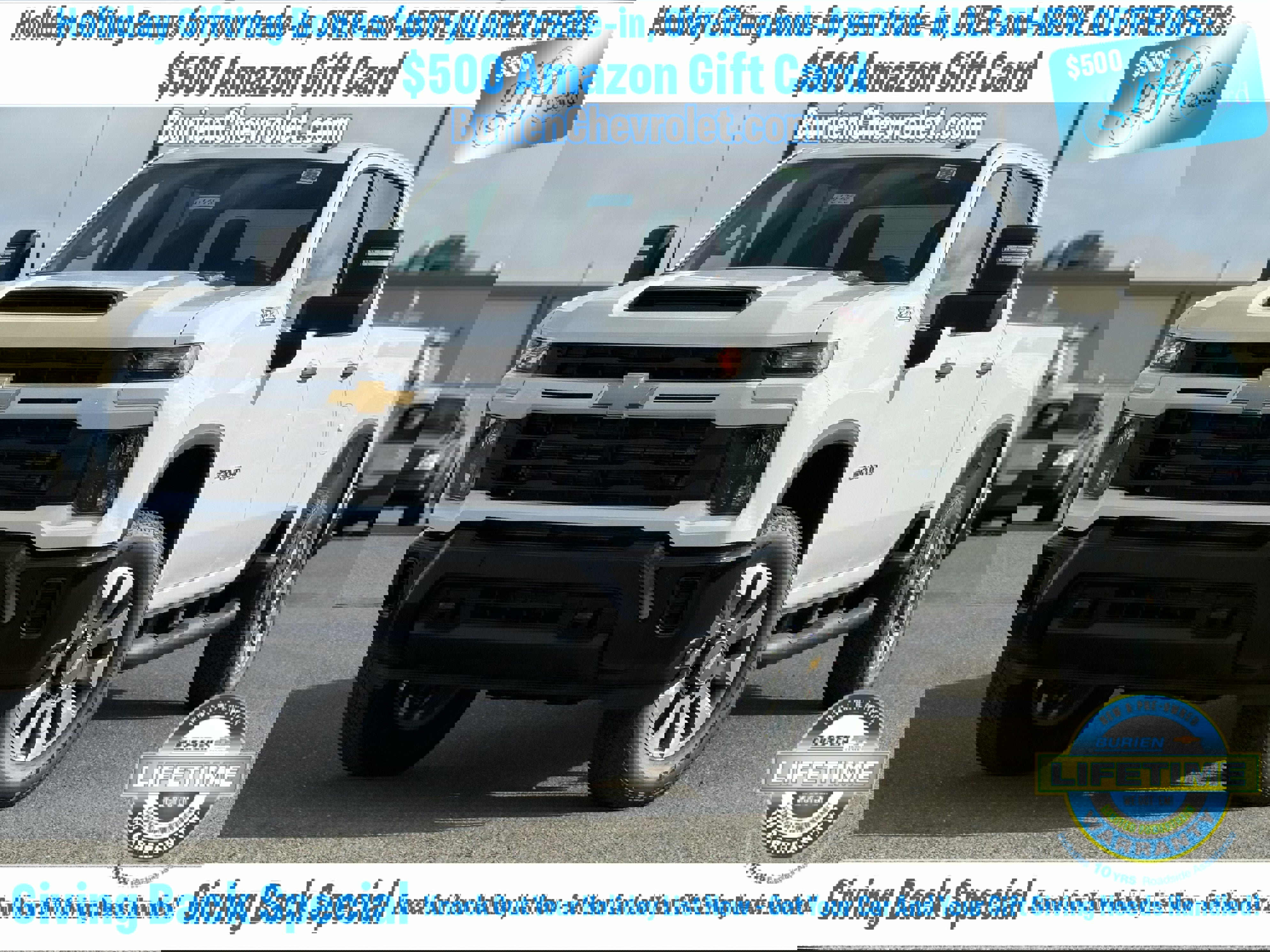 New 2025 Chevrolet Silverado 2500 Custom w/ Custom Value Package