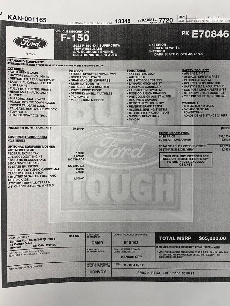 Used 2023 Ford F150 XLT w/ XTR Package image 29