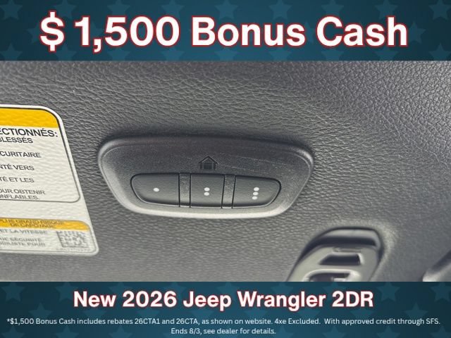 New 2026 Jeep Wrangler Sport AWD/4WD image 14