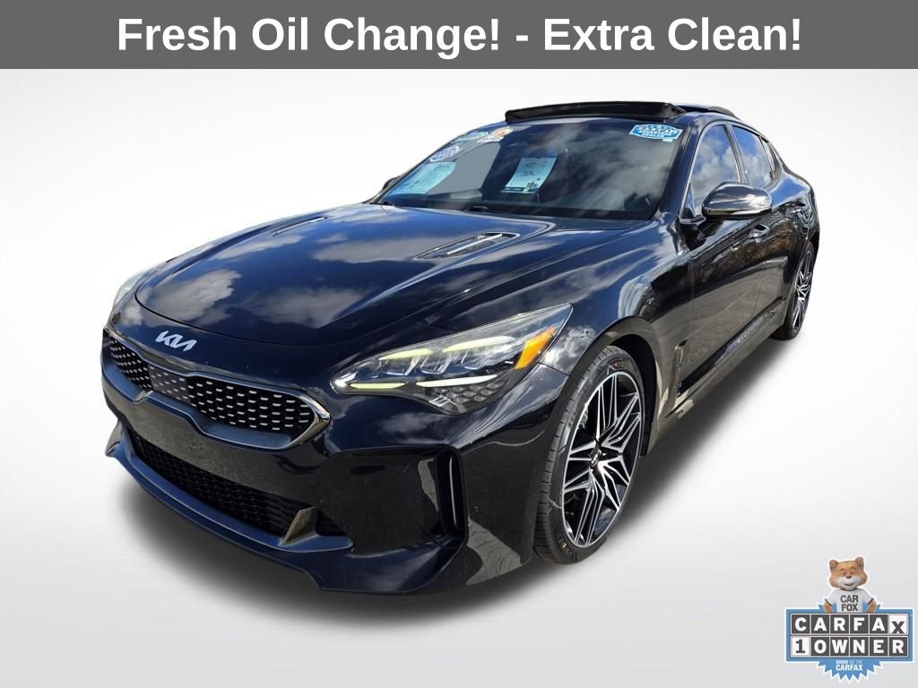 Used 2022 Kia Stinger GT1 w/ Red Interior Color Package image 3