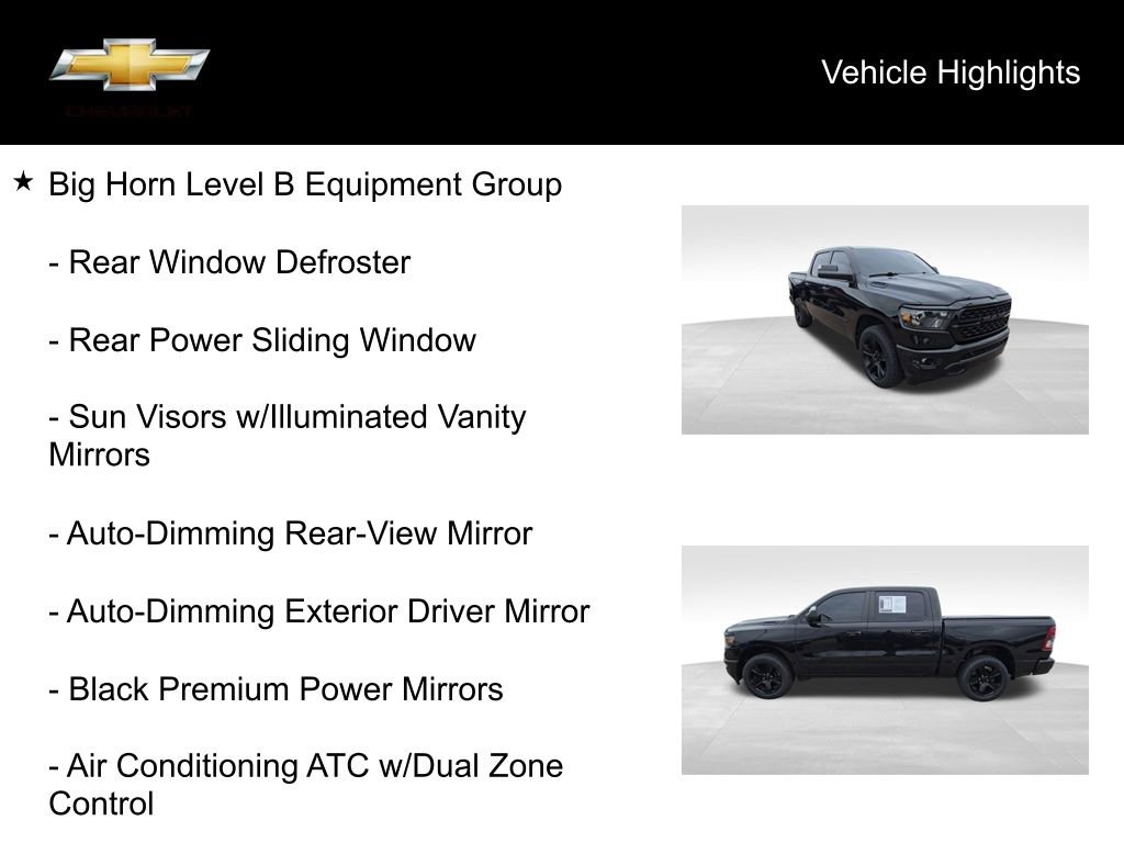 Used 2023 RAM 1500 Big Horn image 21