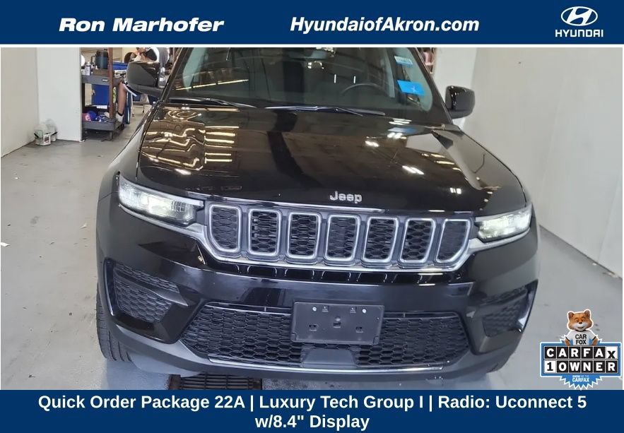 Used 2022 Jeep Grand Cherokee Laredo w/ Luxury Tech Group I AWD/4WD video 1