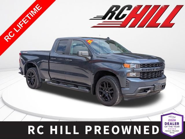 Used 2022 Chevrolet Silverado 1500 Custom w/ LPO, Blackout Package AWD/4WD video 1
