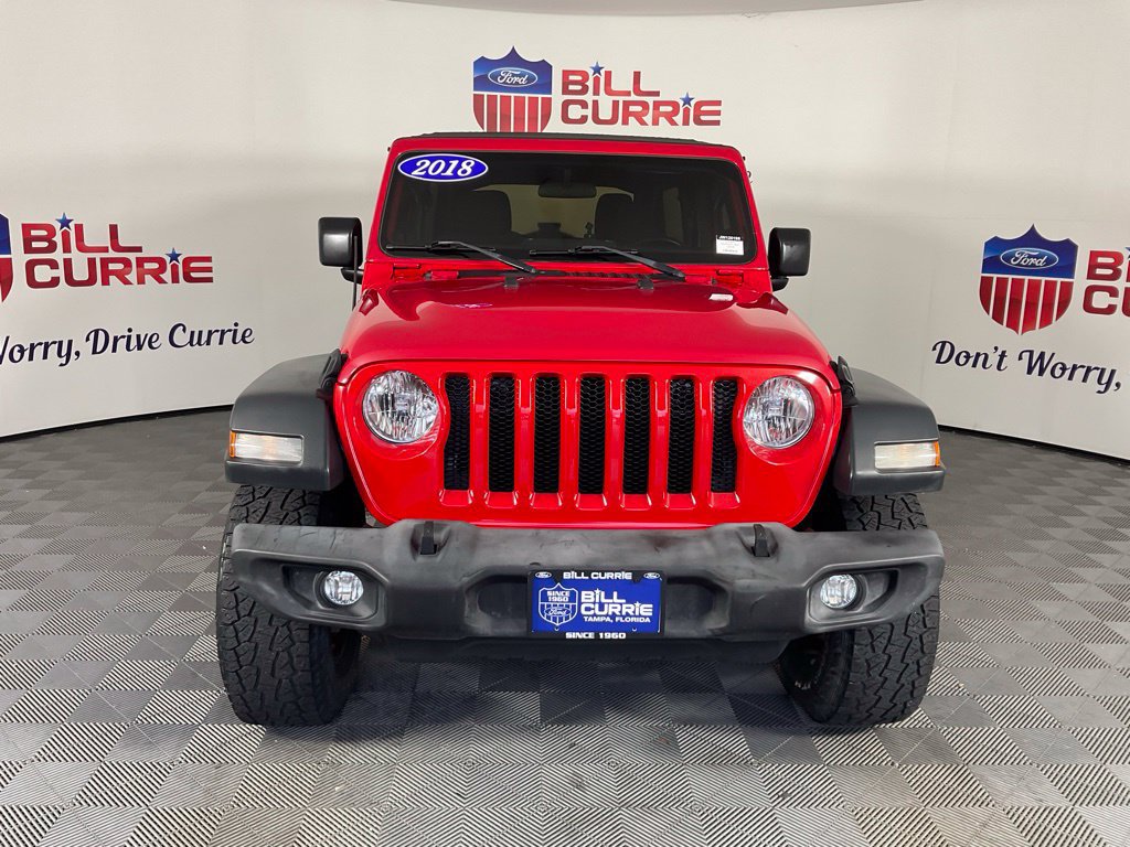 Used 2018 Jeep Wrangler Unlimited Sport S AWD/4WD image 8