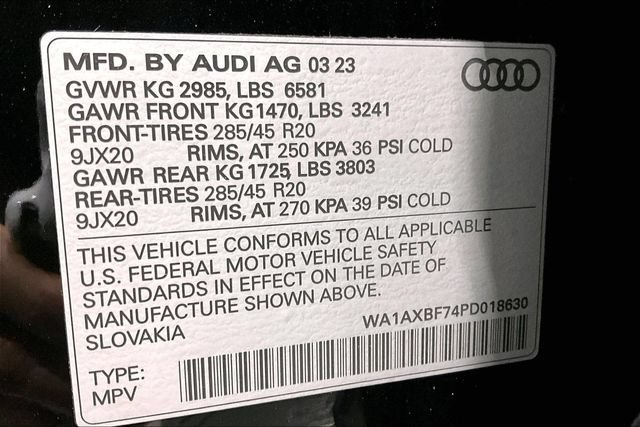 Used 2023 Audi Q7 3.0T Premium w/ Convenience Package AWD/4WD image 24