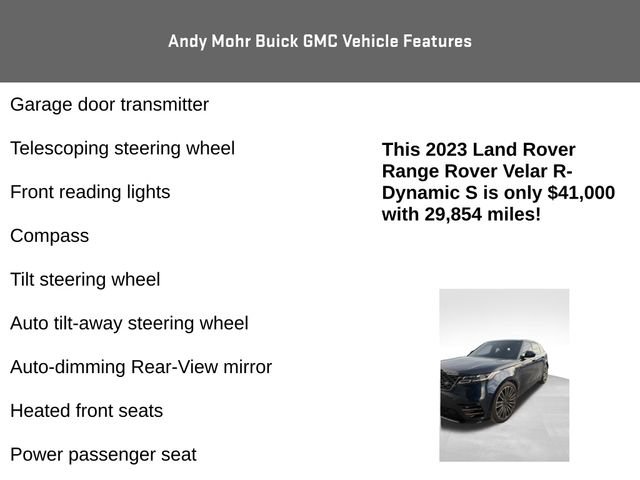 Used 2023 Land Rover Range Rover Velar R-Dynamic S image 16