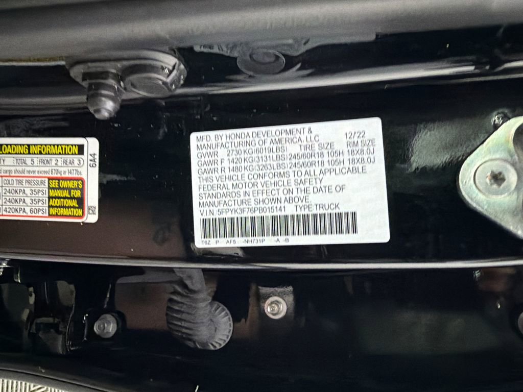 Used 2023 Honda Ridgeline RTL-E image 34