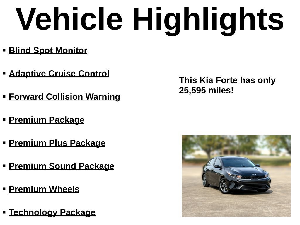 Used 2024 Kia Forte LXS w/ LXS Technology Package FWD image 35