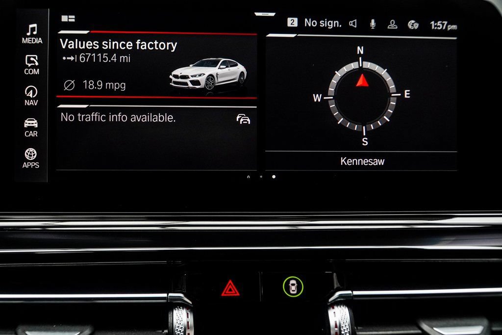Used 2022 BMW M8 Gran Coupe xDrive Competition w/ M Carbon Exterior Package AWD/4WD image 30