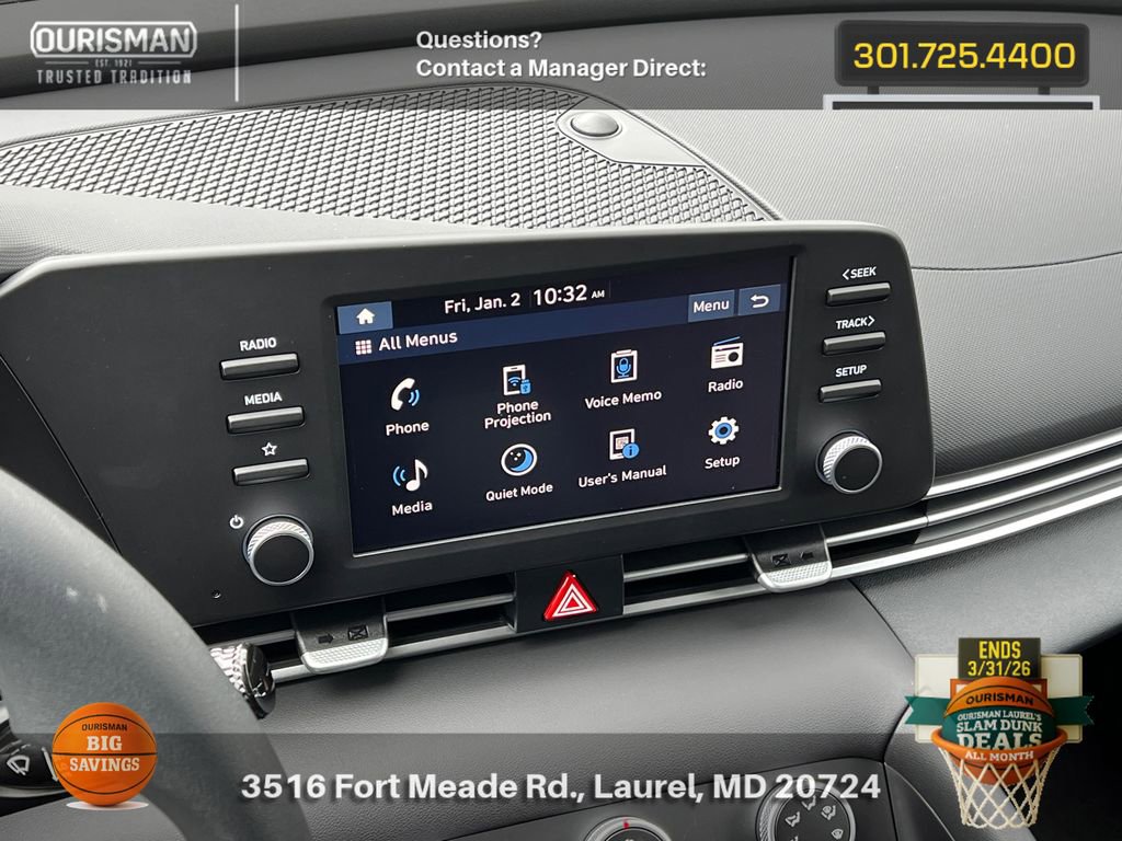 New 2026 Hyundai Elantra SE w/ Cargo Package image 13